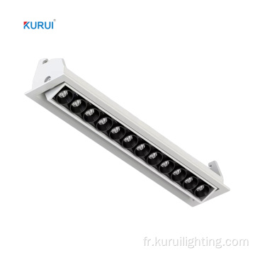 Éclairage à haute luminosité à l&#39;angle réglable intégré à la calandre LED